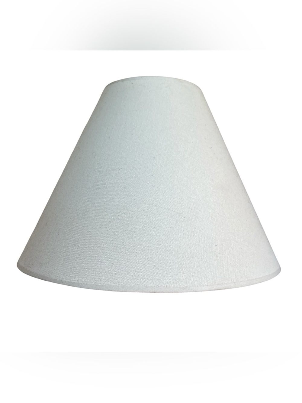 Classic White Linen Lamp Shade